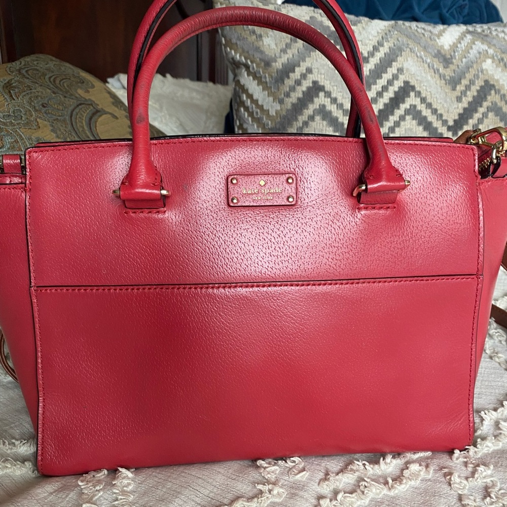 Red Kate Spade cross body